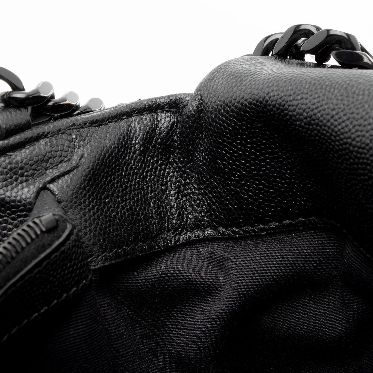 Saint Laurent Grain de Poudre Monogram West Hollywood Medium Flap Bag rzShyo