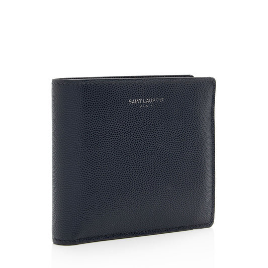 Saint Laurent Grain de Poudre Paris Bi-Fold Wallet FUwe9w