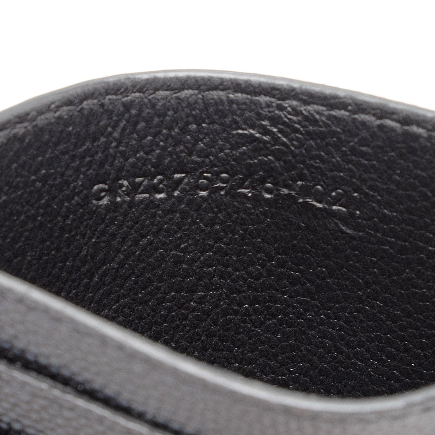 Saint Laurent Grain de Poudre Paris Card Case UdsbXU