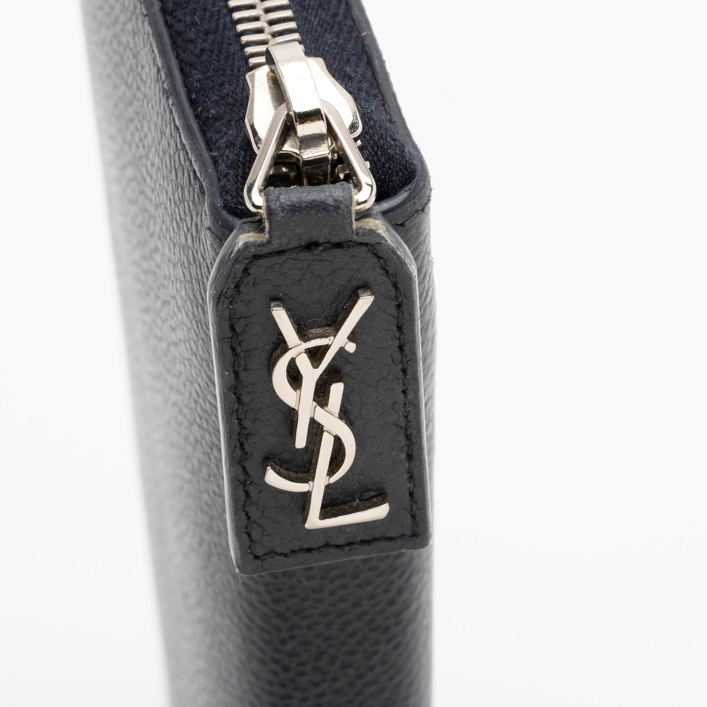 Saint Laurent Grain de Poudre Rive Gauche Zip Around Wallet sNhxXD