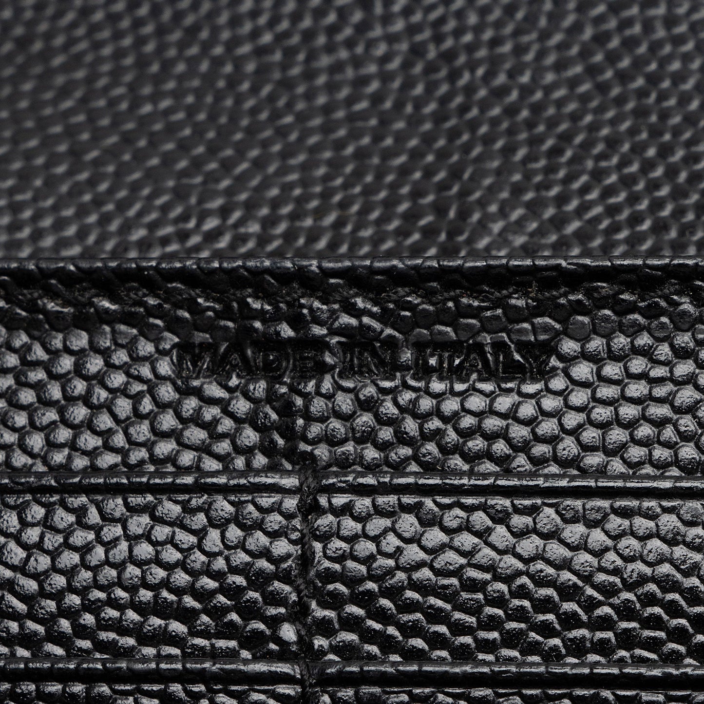 Saint Laurent Grain de Poudre Studded Marquage Flap Wallet NYtJMQ