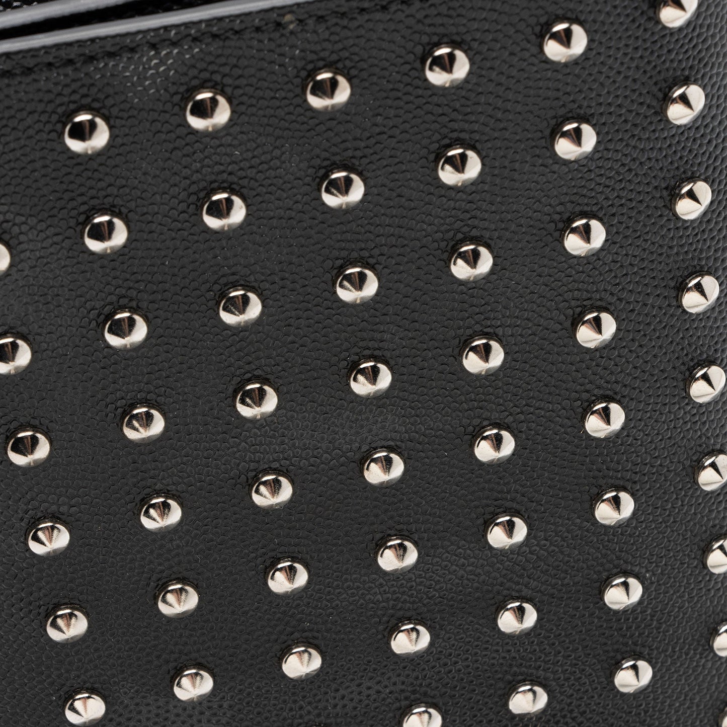 Saint Laurent Grain de Poudre Studded Monogram Kate Clutch nhucIE