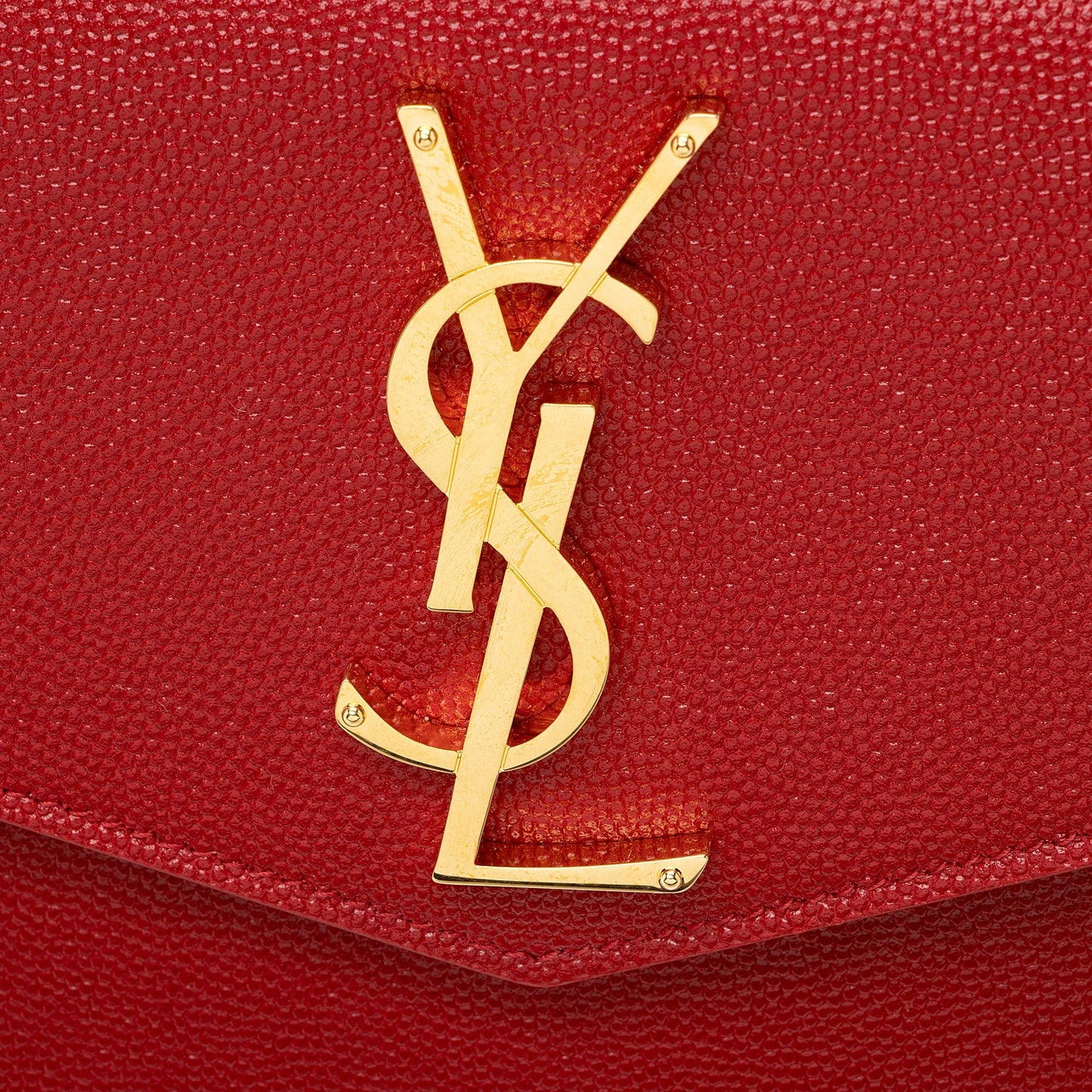 Saint Laurent Grain de Poudre Uptown Clutch 22771