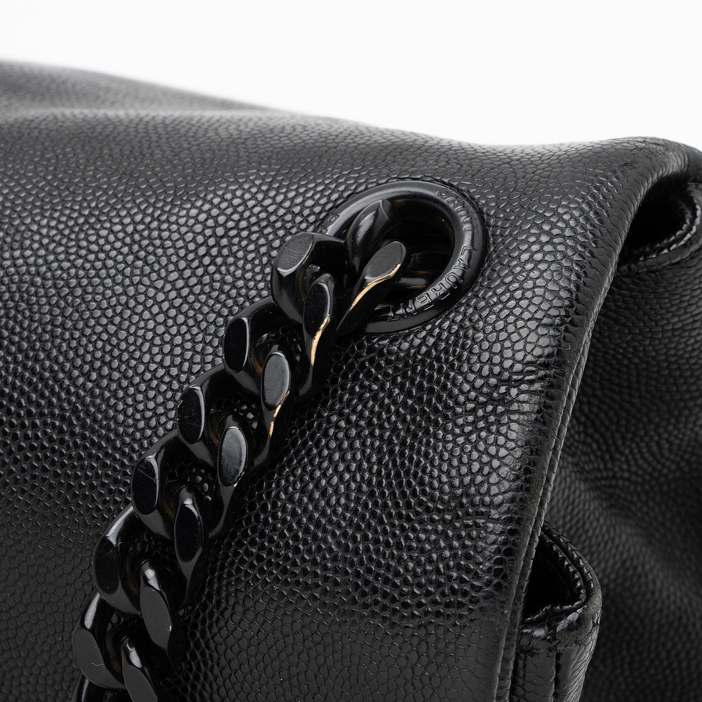 Saint Laurent Grain de Poudre West Hollywood Medium Flap Bag 22784