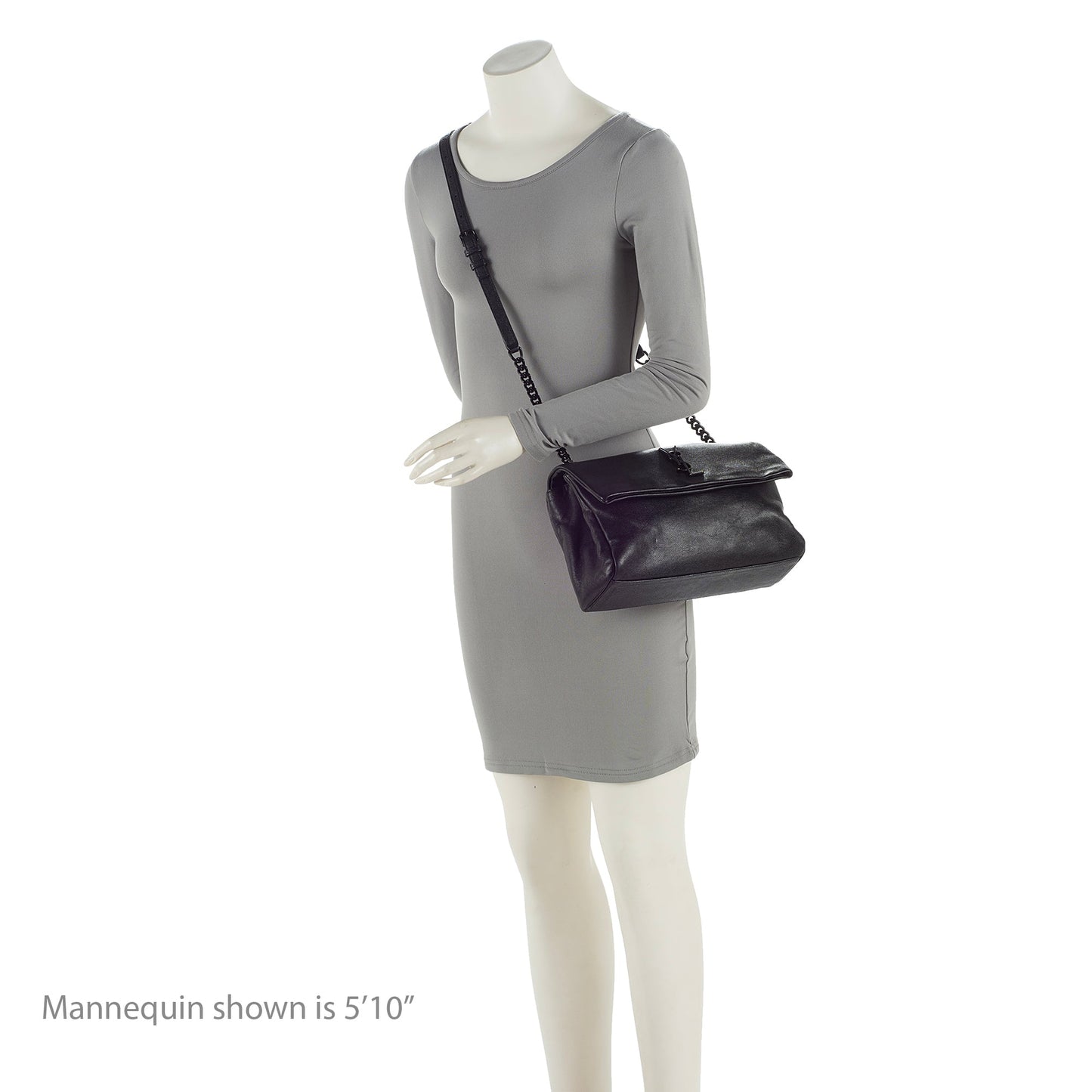 Saint Laurent Grain de Poudre West Hollywood Medium Flap Bag 22784