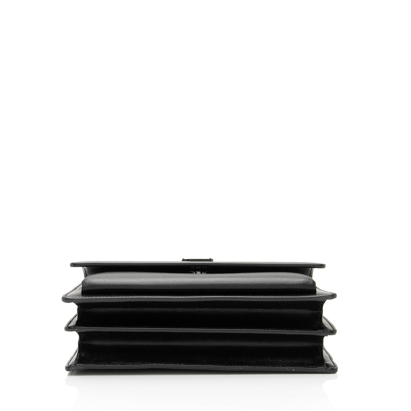 Saint Laurent Grained Calfskin Monogram Sunset Medium Shoulder Bag kSaHp8