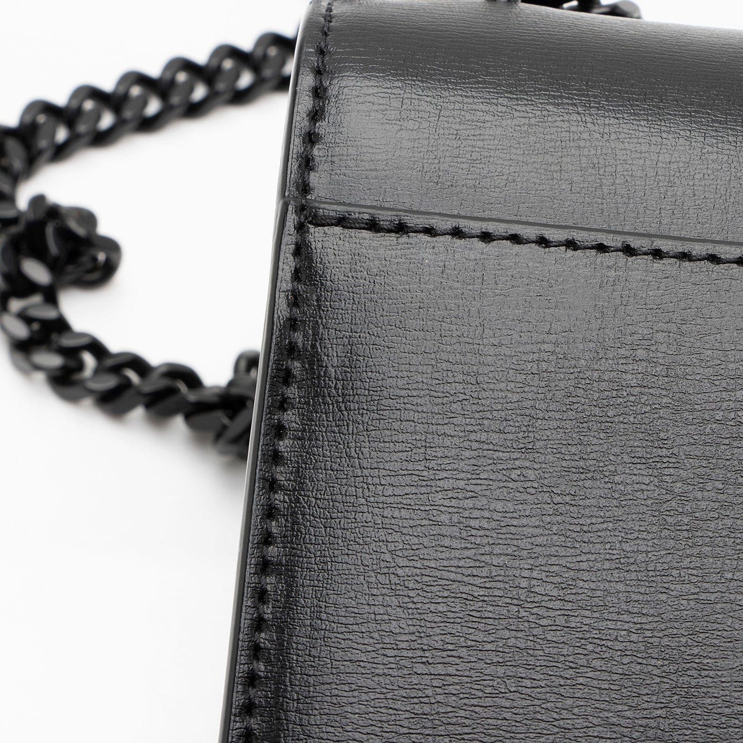 Saint Laurent Grained Calfskin Monogram Sunset Medium Shoulder Bag kSaHp8