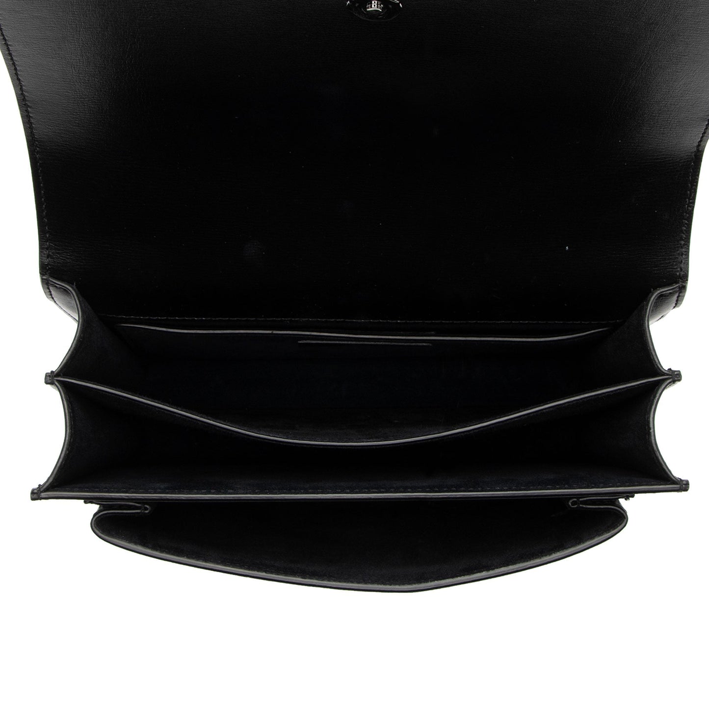 Saint Laurent Grained Calfskin Monogram Sunset Medium Shoulder Bag kSaHp8