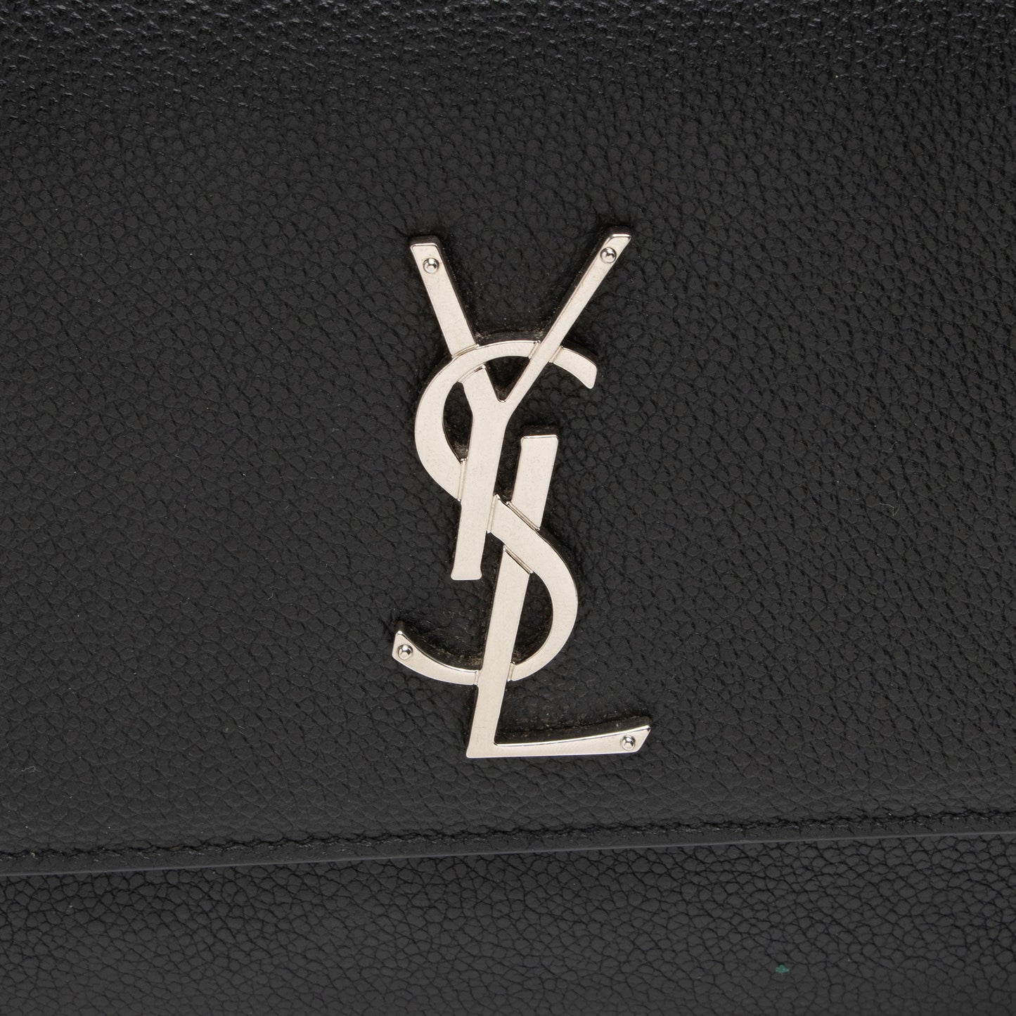 Saint Laurent Grained Calfskin Monogram Sunset Medium Shoulder Bag NWQ0FK