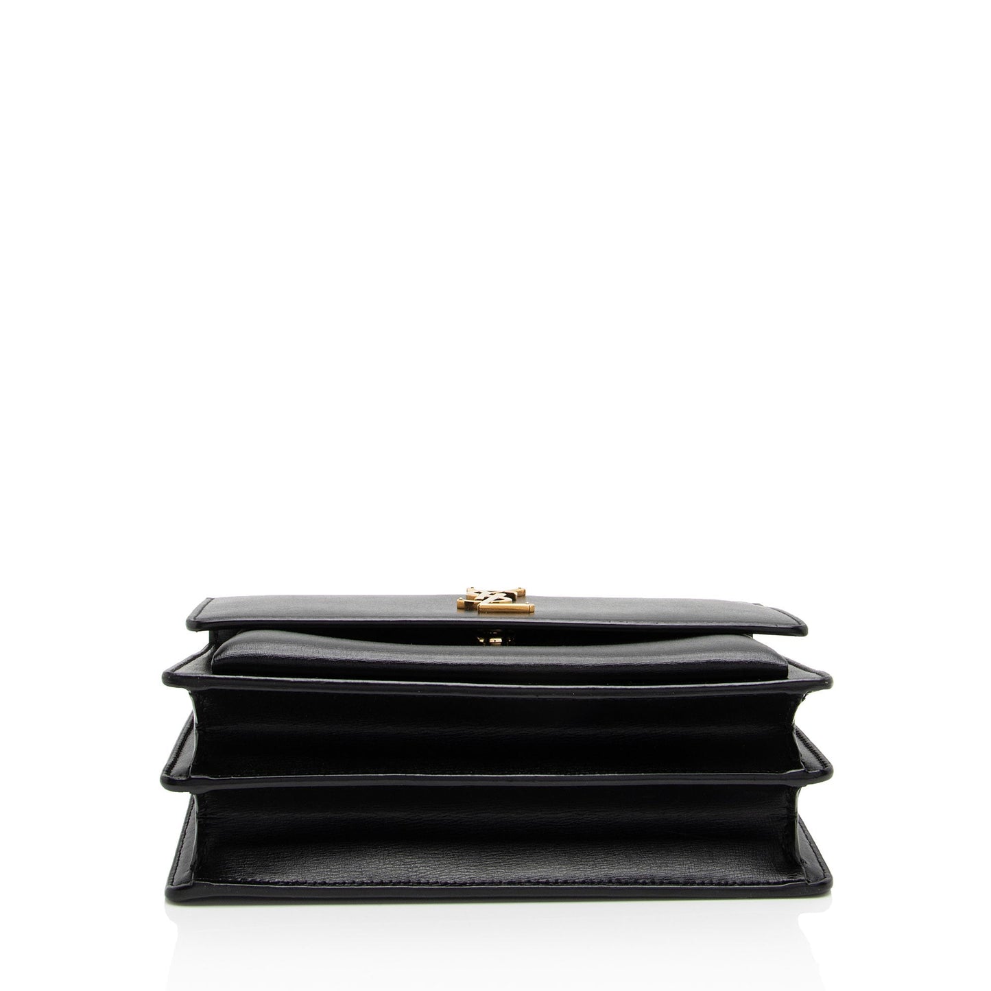 Saint Laurent Grained Calfskin Monogram Sunset Medium Shoulder Bag 8Ji2ue