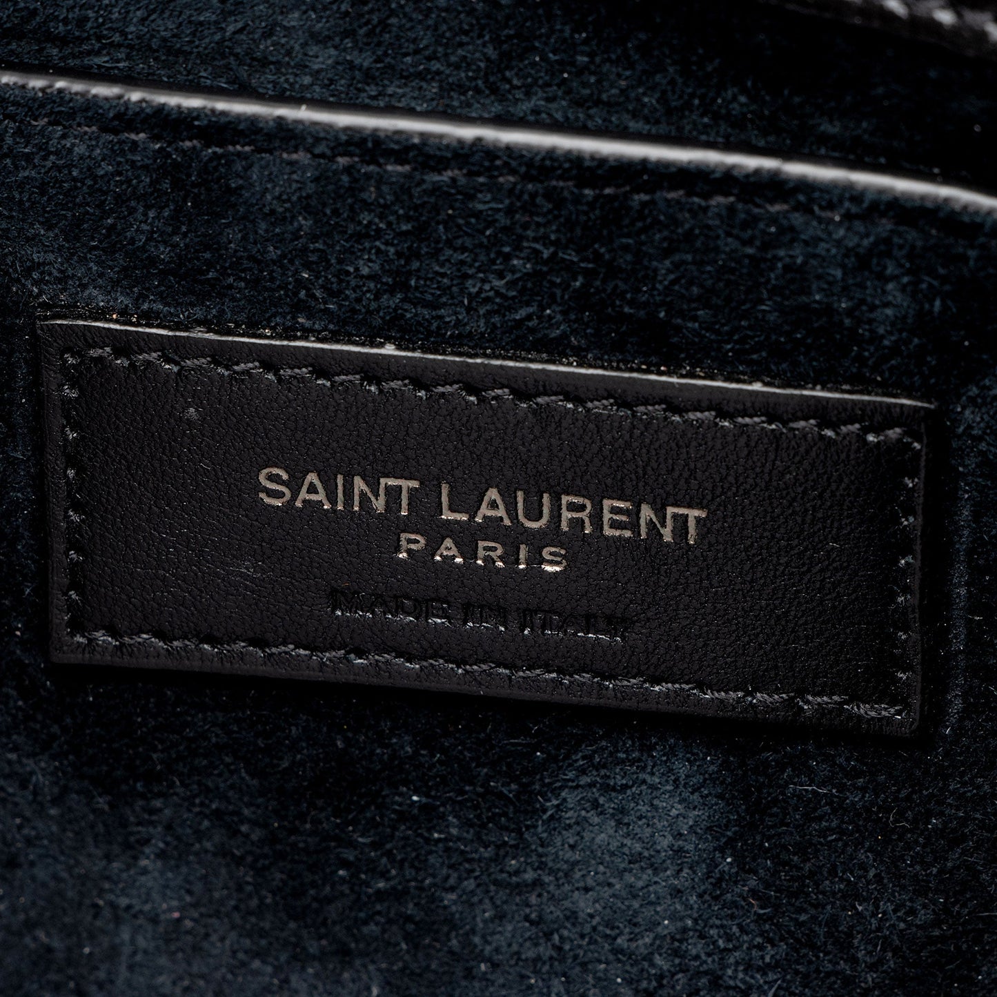 Saint Laurent Grained Calfskin Monogram Sunset Medium Shoulder Bag OLGtVP