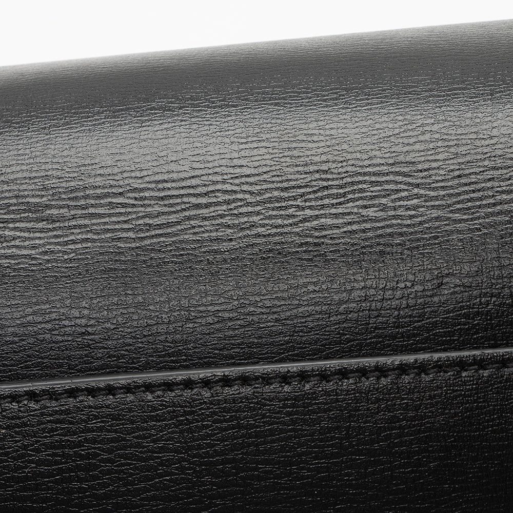 Saint Laurent Grained Calfskin Sunset Medium Shoulder Bag 21985