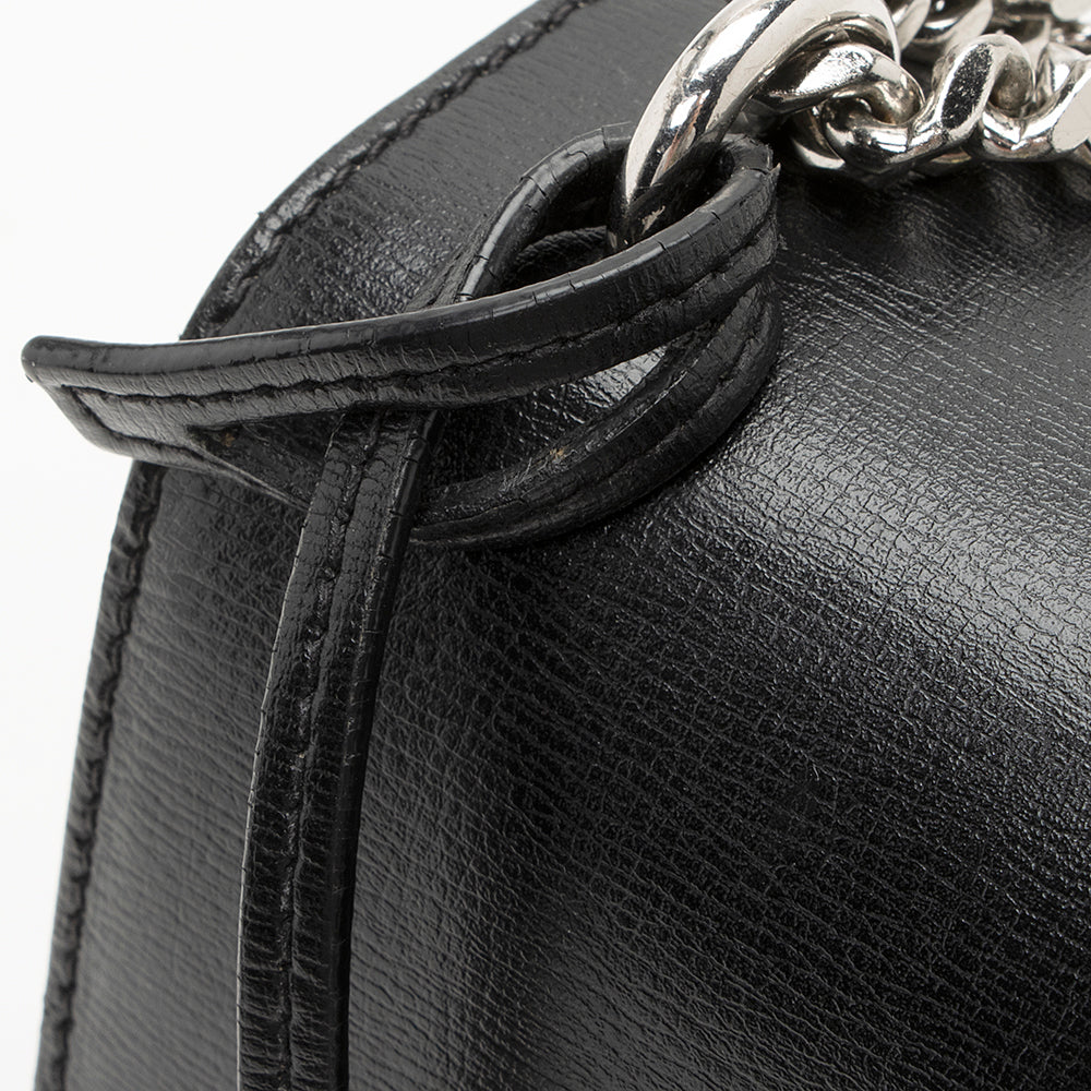 Saint Laurent Grained Calfskin Sunset Medium Shoulder Bag 21985