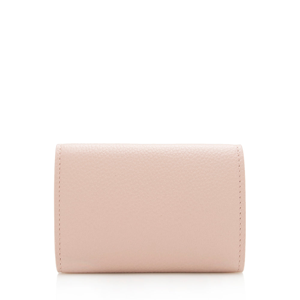 Saint Laurent Grained Leather Tiny Wallet  - FINAL SALE 17878