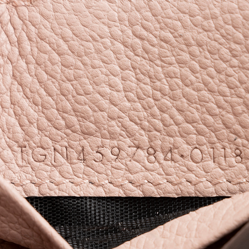 Saint Laurent Grained Leather Tiny Wallet  - FINAL SALE 17878