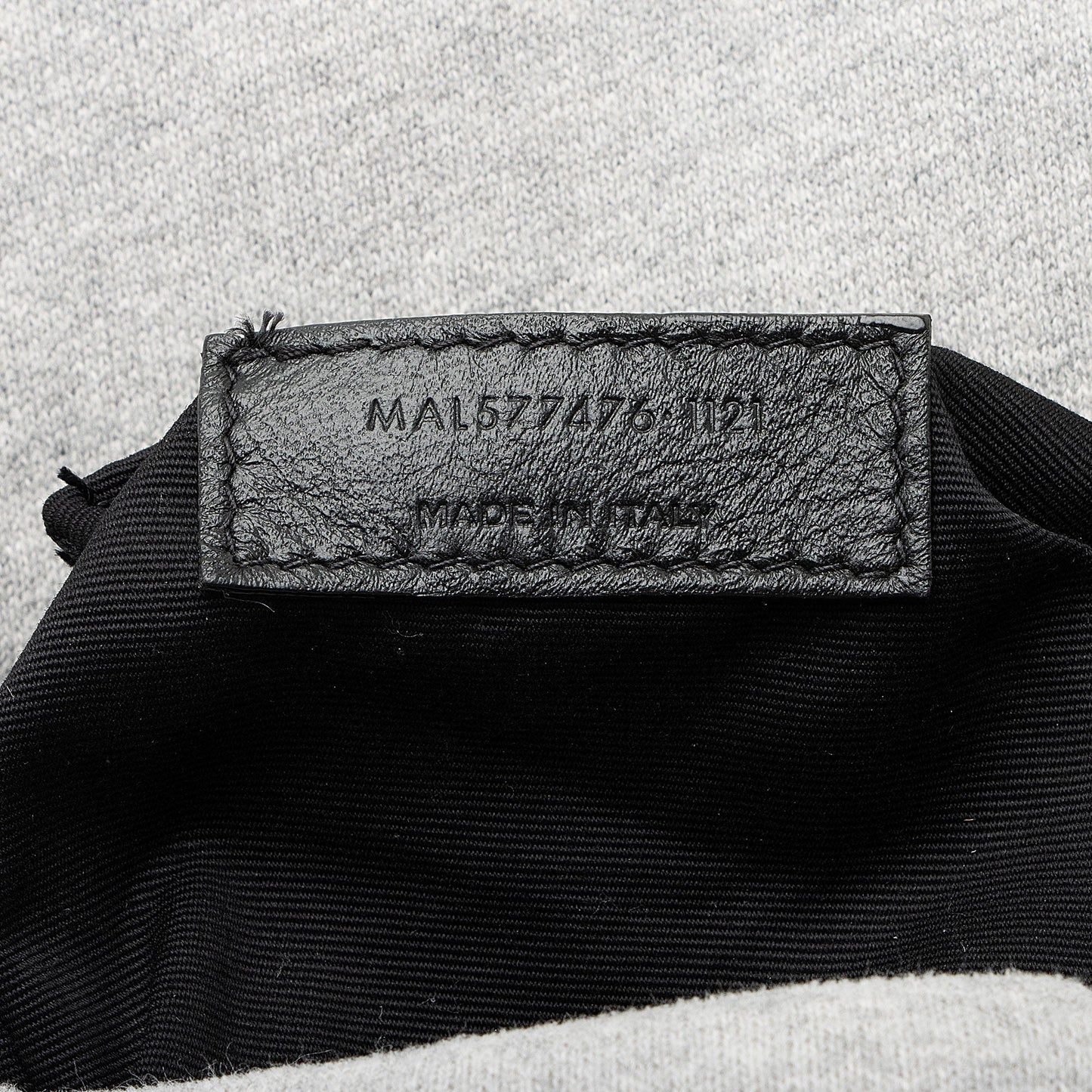 Saint Laurent Jersey Monogram Puffer LouLou Chain Small Shoulder Bag 4K6KAV