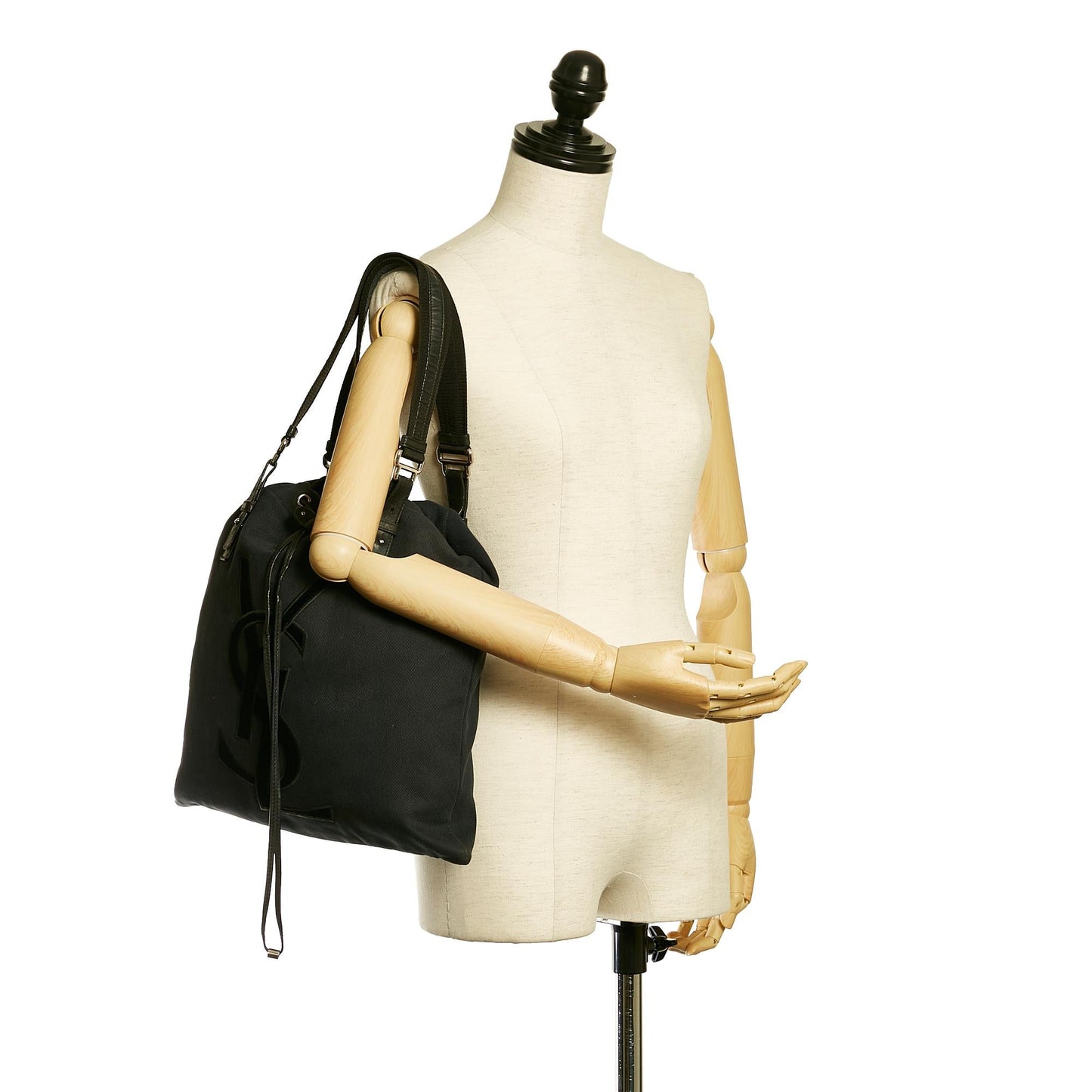 Saint Laurent Kahala Canvas Tote Bag (SHG-29234
