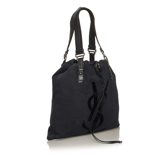 Saint Laurent Kahala Canvas Tote Bag (SHG-29234