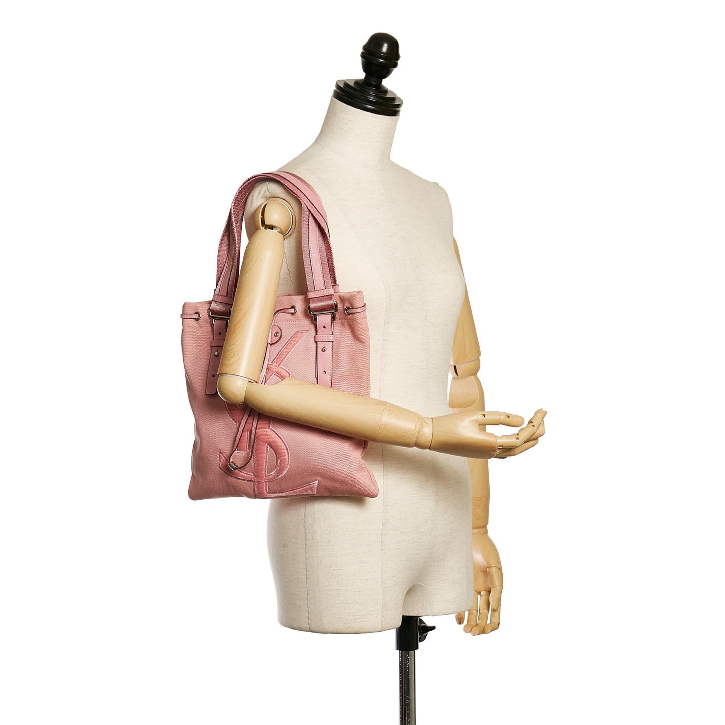 Saint Laurent Kahala Canvas Tote Bag (SHG-35269