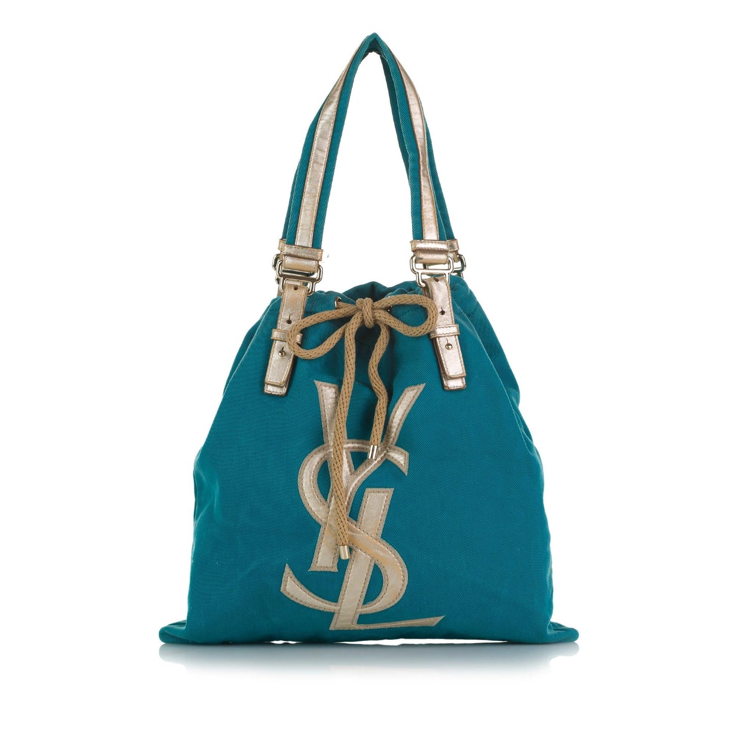 Saint Laurent Kahala Canvas Tote (SHG-37117