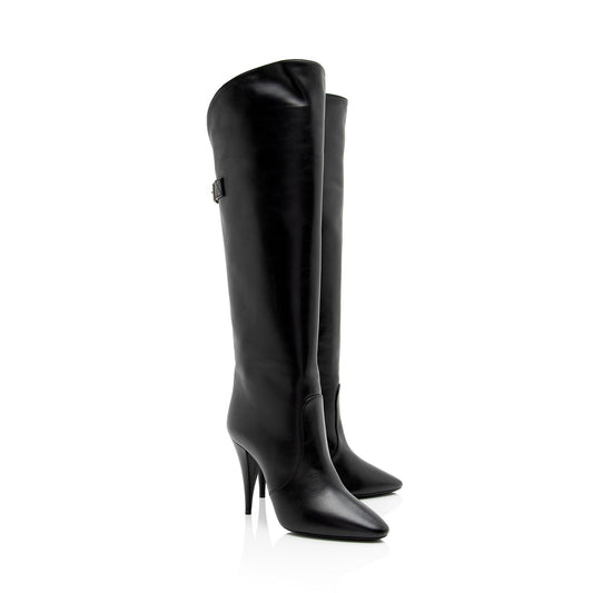 Saint Laurent Lambskin Koller Boots - Size 6.5 / 36.5 tuOmY5