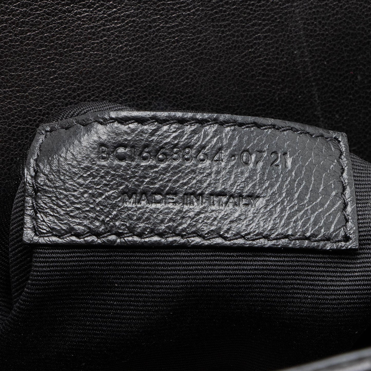 Saint Laurent Lambskin Monogram Gaby Chain Envelope Bag 23054