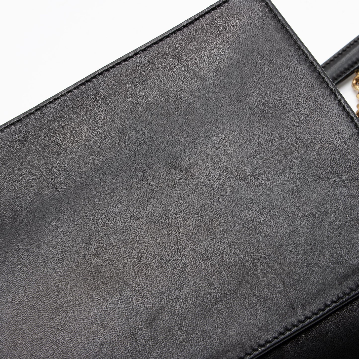 Saint Laurent Lambskin Monogram Gaby Chain Envelope Bag 23054