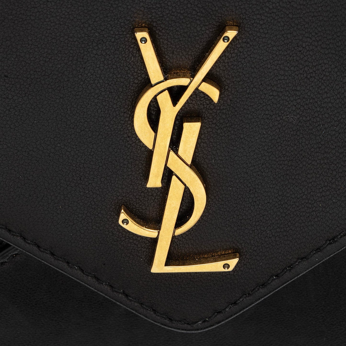 Saint Laurent Lambskin Monogram Gaby Chain Envelope Bag 23054