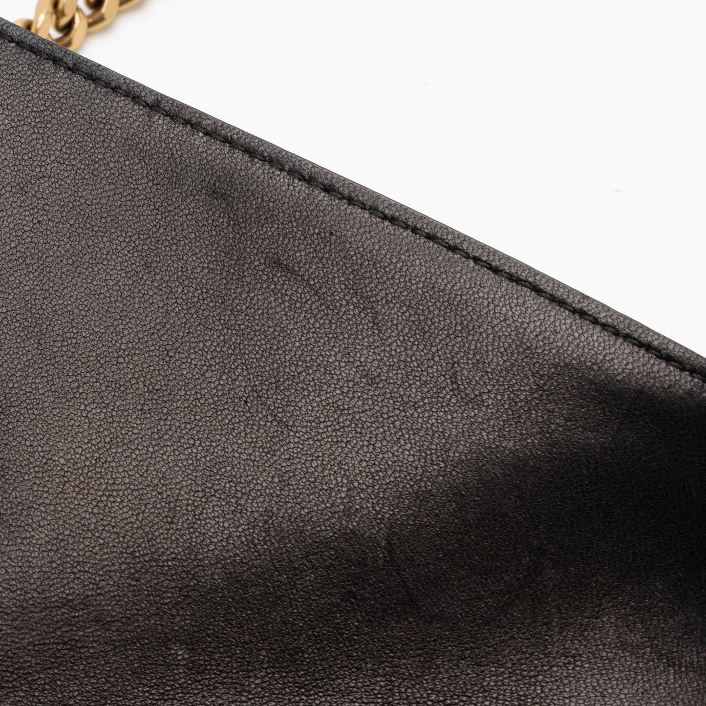 Saint Laurent Lambskin Monogram Gaby Chain Envelope Bag KQUxzQ