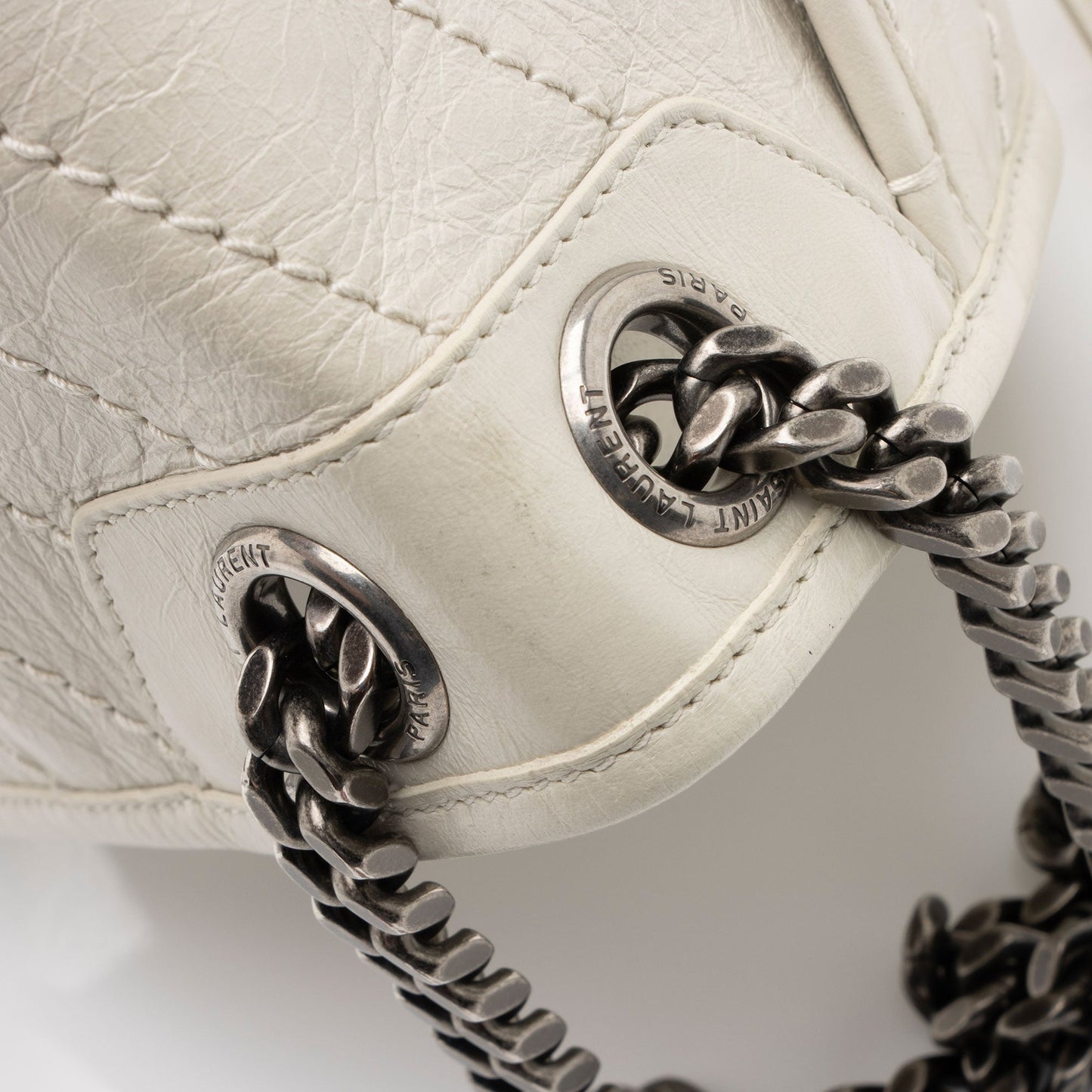 Saint Laurent Lambskin Monogram Niki Medium Shoulder Bag bFf3zX