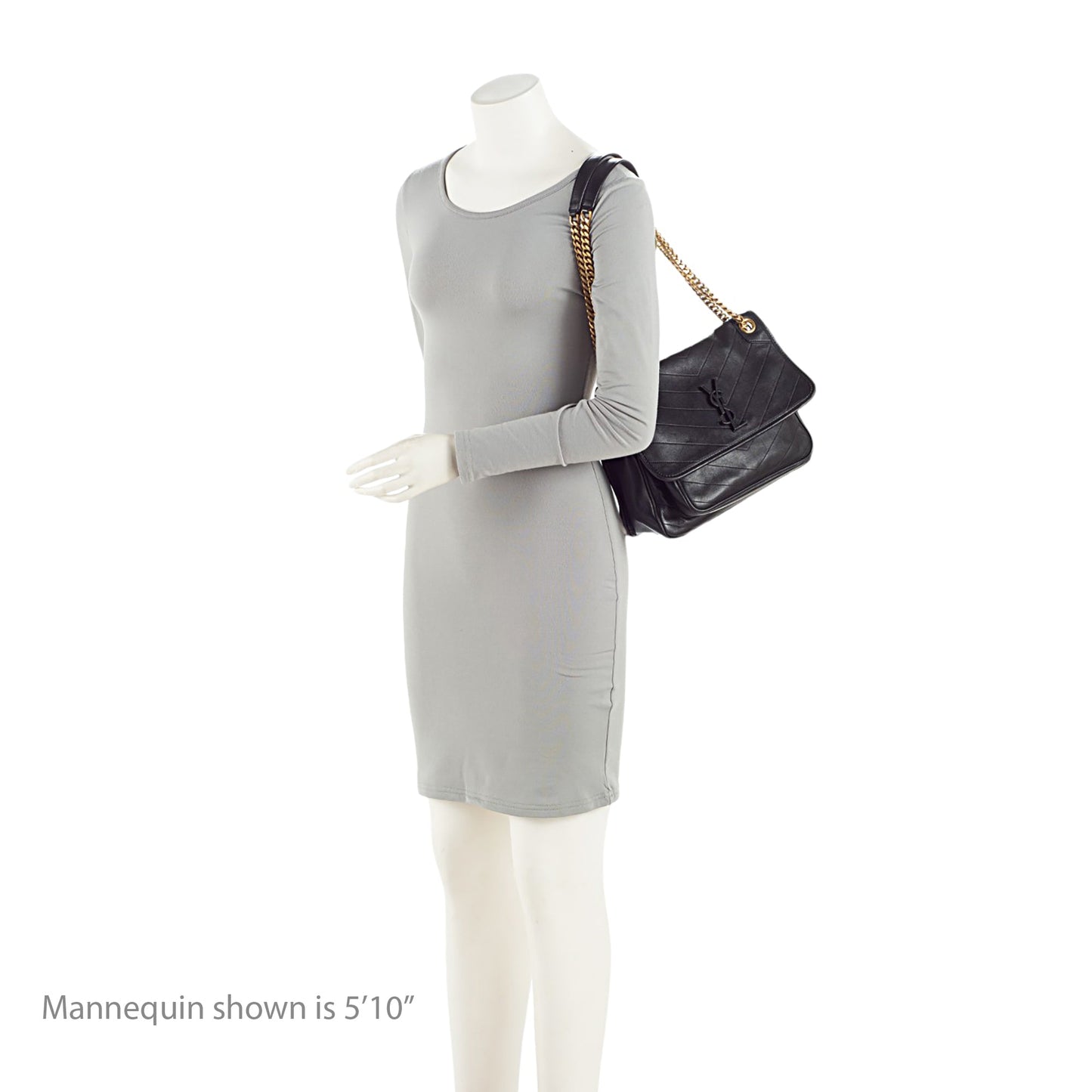 Saint Laurent Lambskin Monogram Niki Medium Shoulder Bag bCtpVv