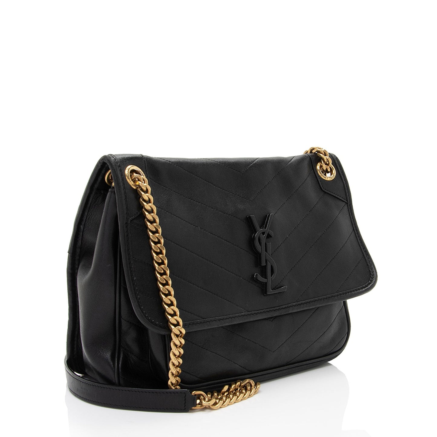 Saint Laurent Lambskin Monogram Niki Medium Shoulder Bag bCtpVv