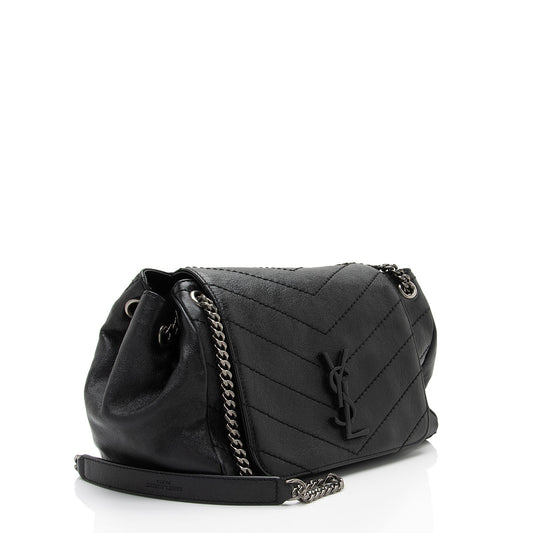 Saint Laurent Lambskin Monogram Nolita Small Flap Bag f0gUjx