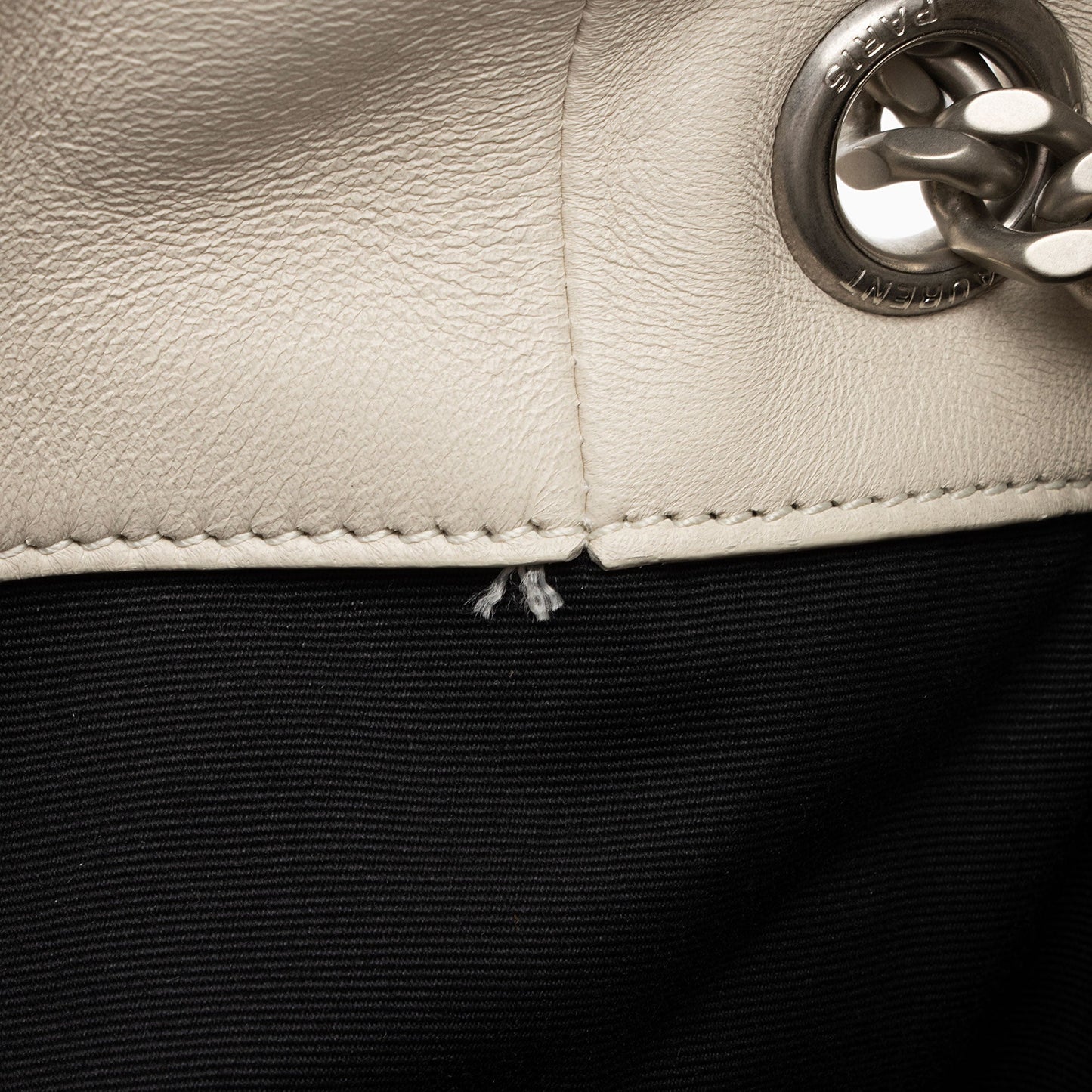 Saint Laurent Lambskin Monogram Puffer LouLou Medium Shoulder Bag ONfMik