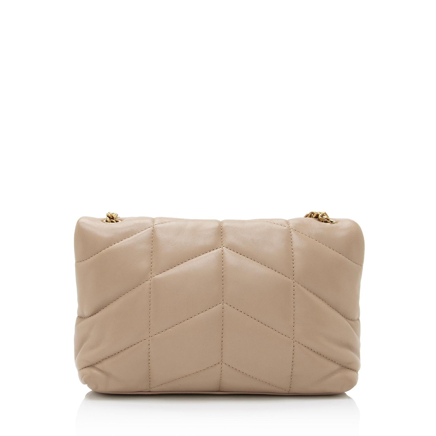 Saint Laurent Lambskin Monogram Puffer LouLou Toy Shoulder Bag ZM2eFV