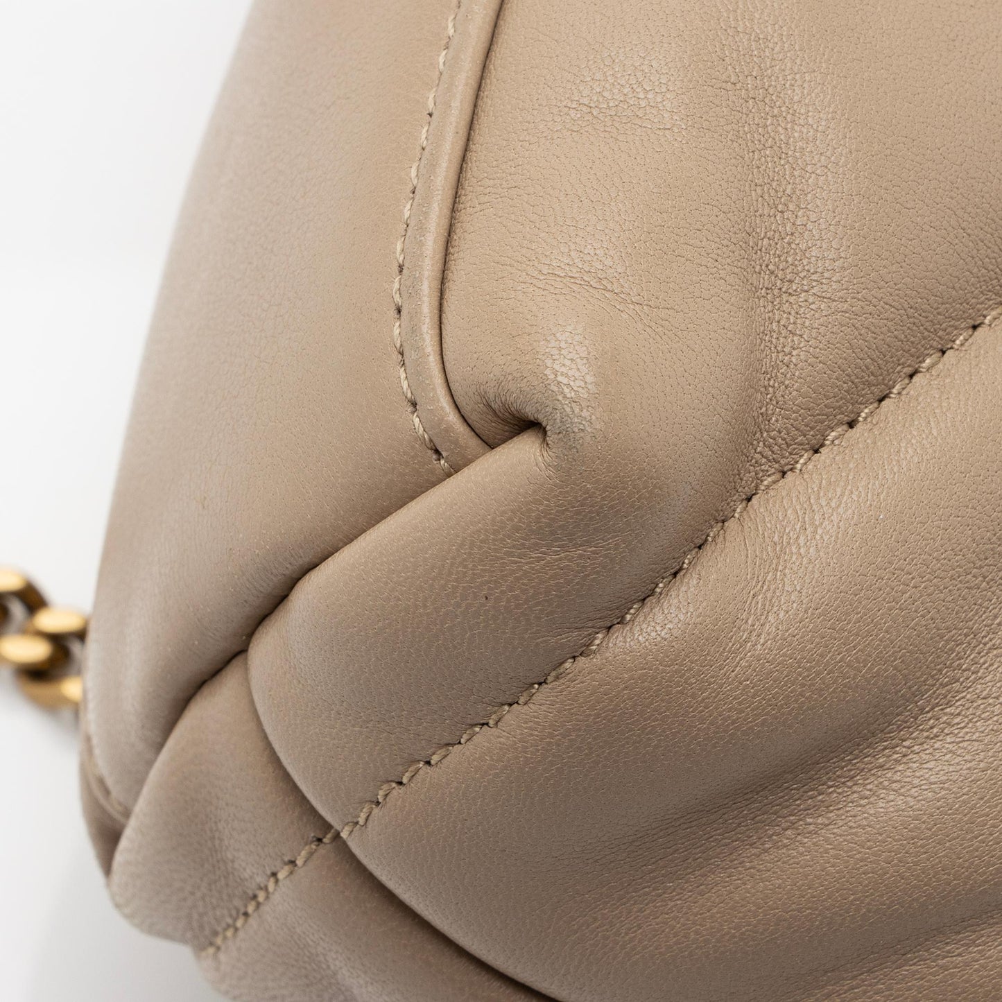 Saint Laurent Lambskin Monogram Puffer LouLou Toy Shoulder Bag ZM2eFV