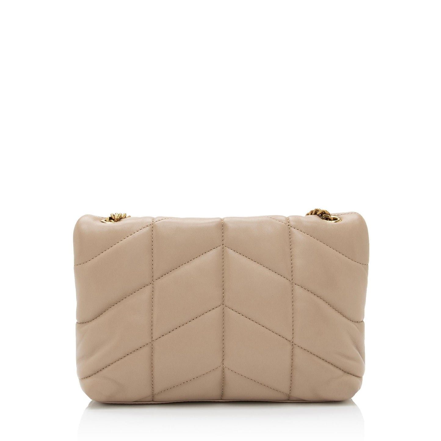 Saint Laurent Lambskin Monogram Puffer LouLou Toy Shoulder Bag ijFzie