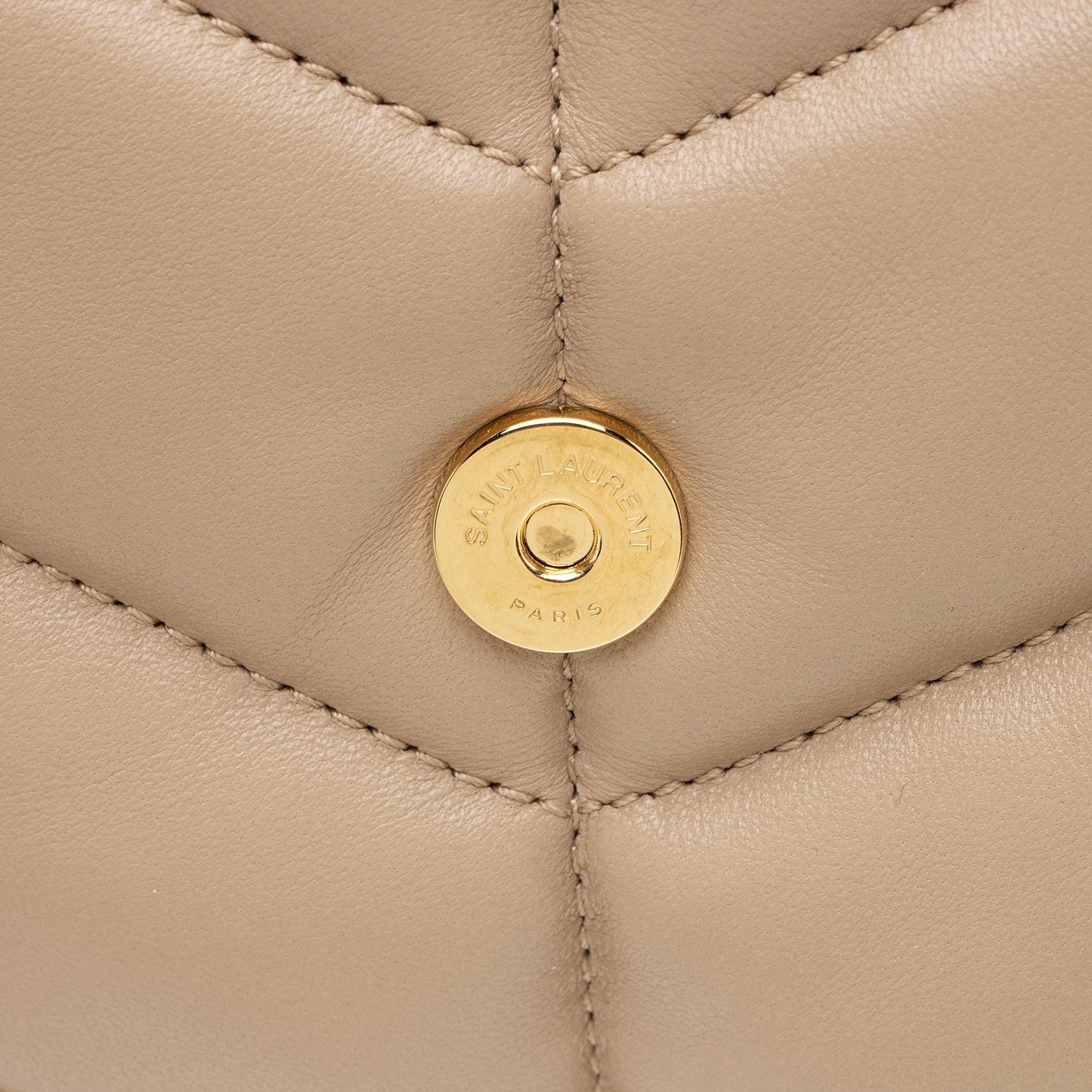 Saint Laurent Lambskin Monogram Puffer LouLou Toy Shoulder Bag ijFzie