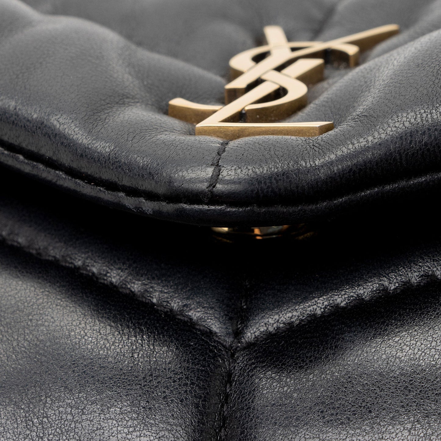Saint Laurent Lambskin Monogram Puffer LouLou Toy Shoulder Bag QVgJj0