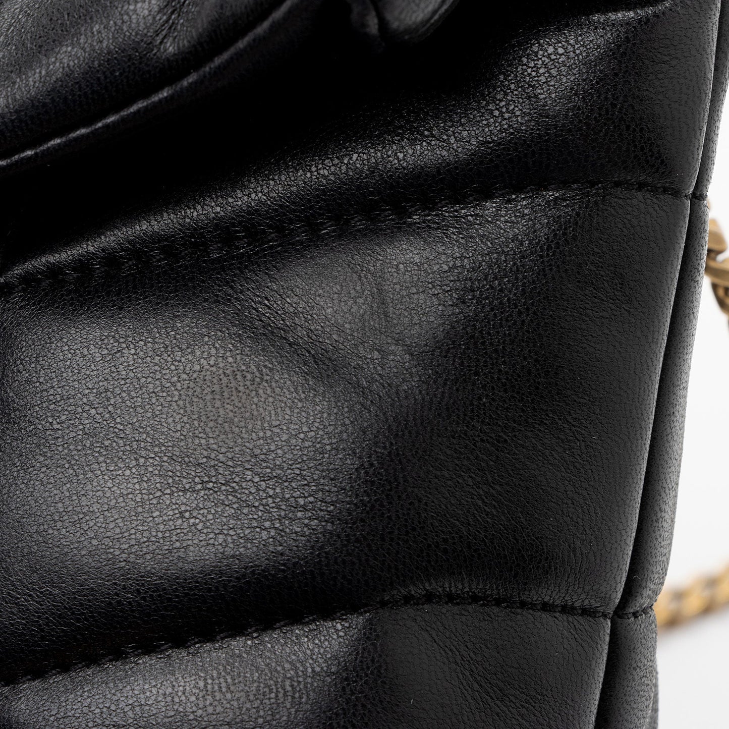 Saint Laurent Lambskin Monogram Puffer LouLou Toy Shoulder Bag QVgJj0