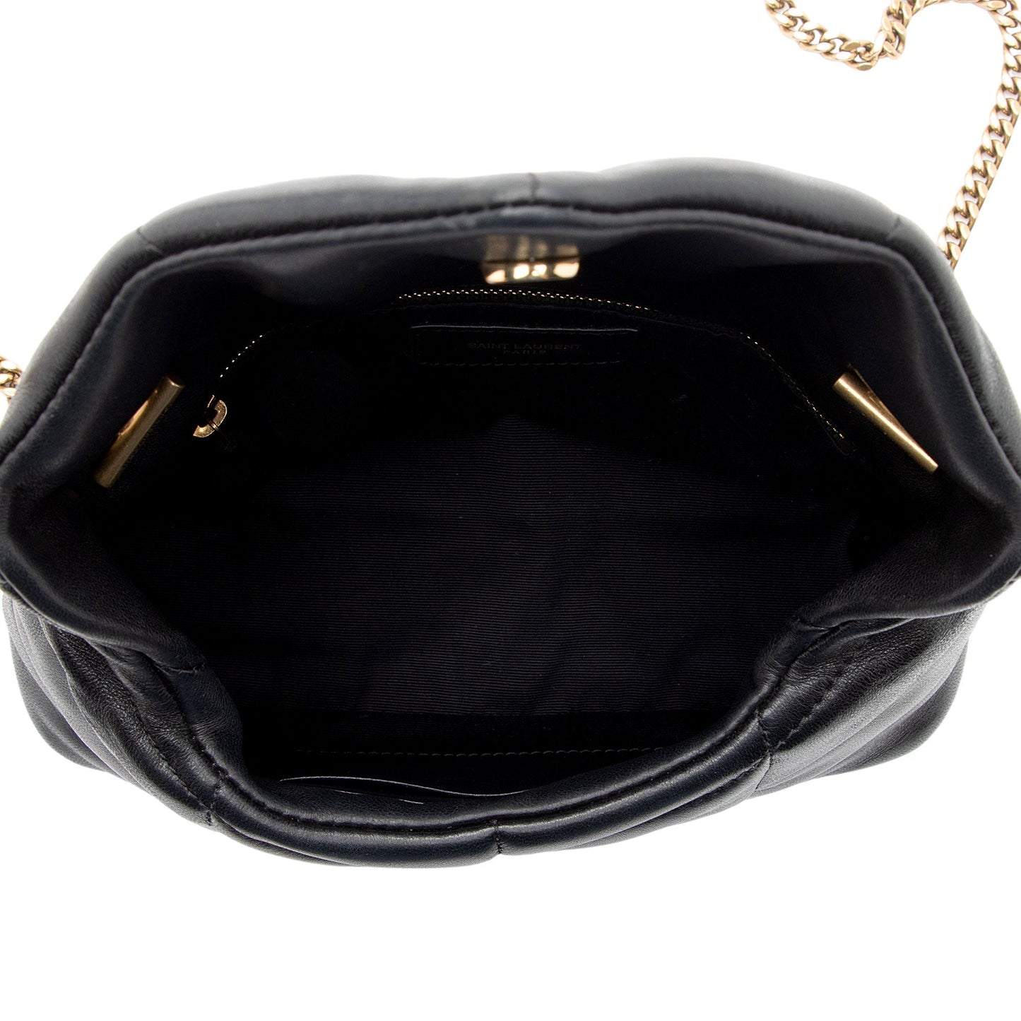 Saint Laurent Lambskin Monogram Puffer LouLou Toy Shoulder Bag QVgJj0