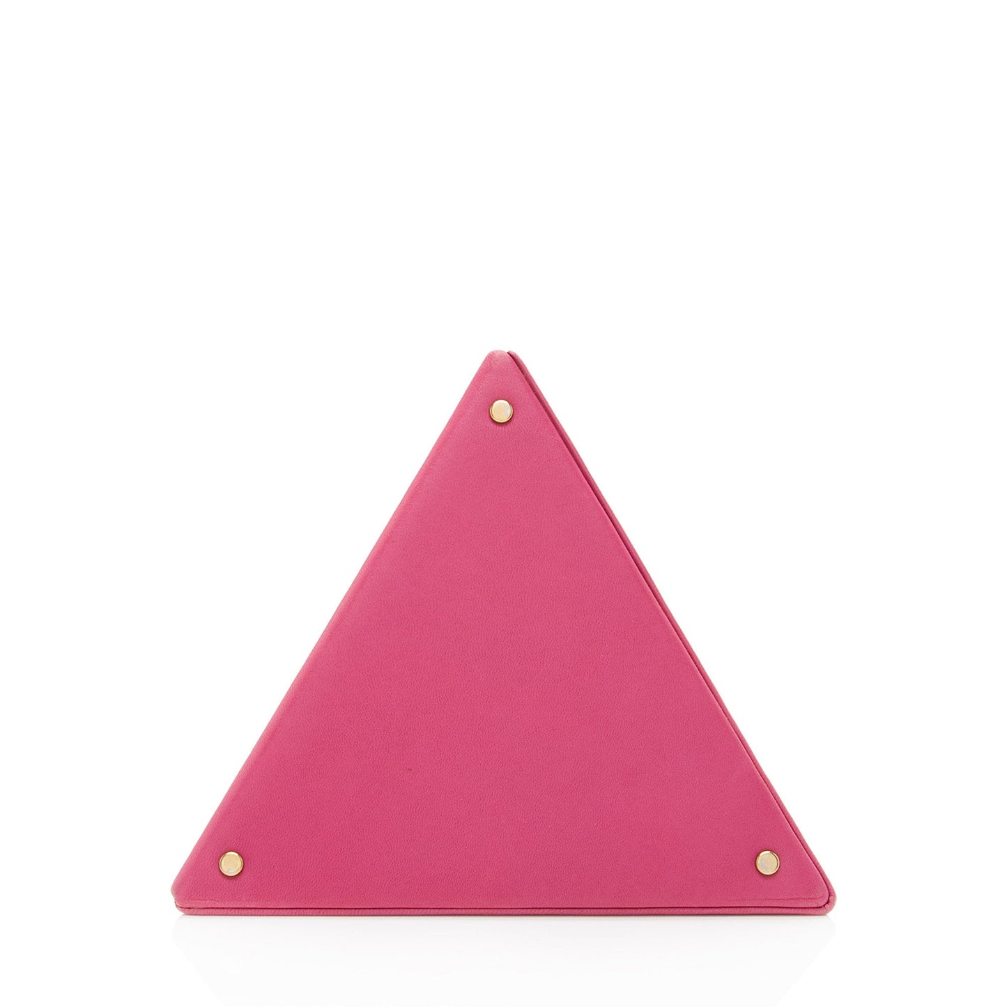 Saint Laurent Lambskin Monogram Pyramid Clutch f8qifF
