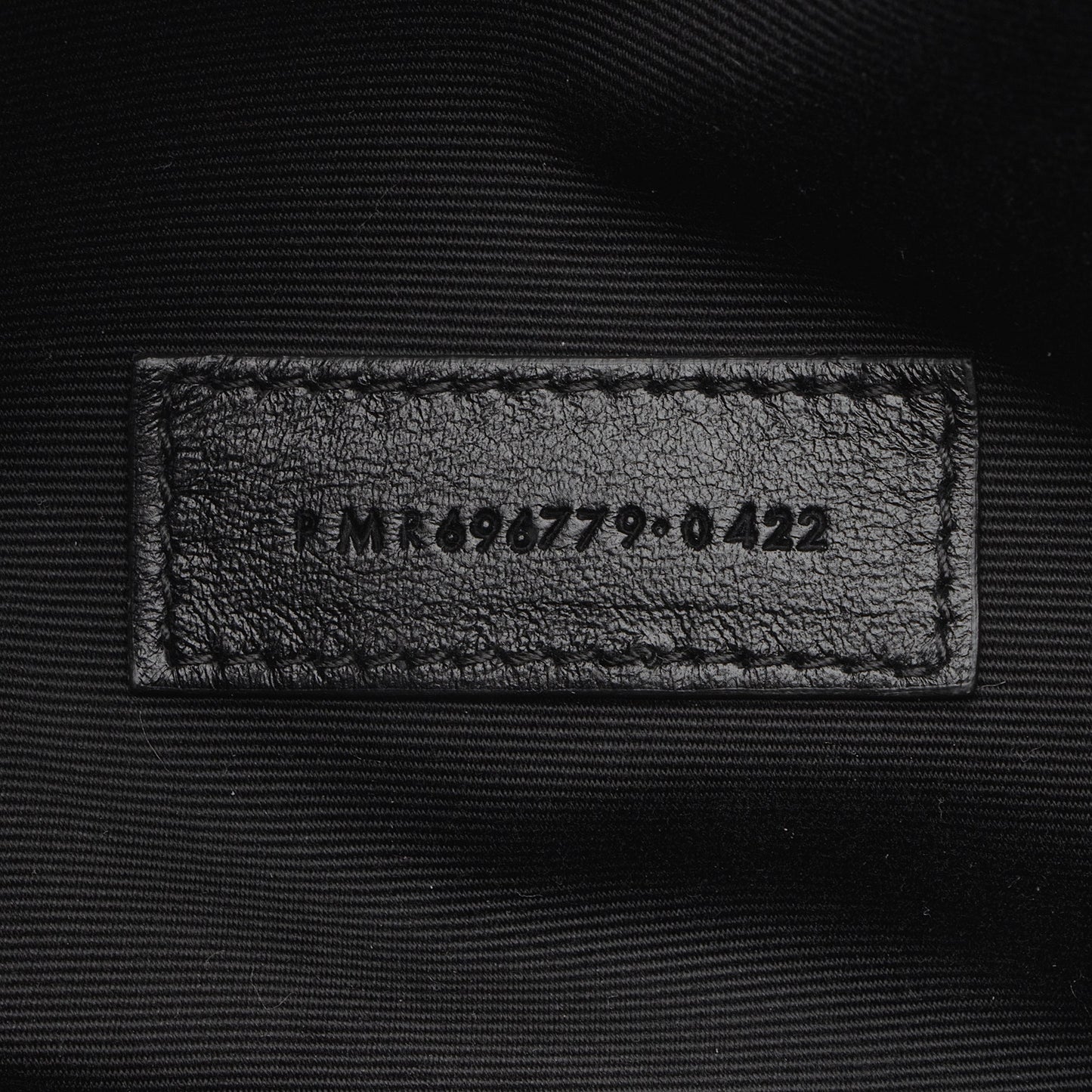 Saint Laurent Lambskin Monogram Sade Pouch 2kkXSR