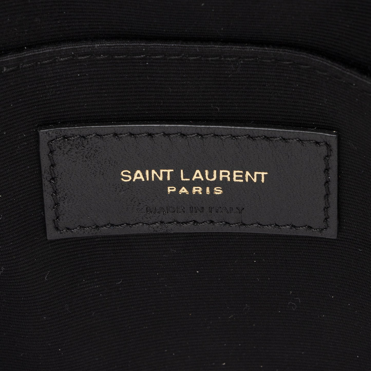 Saint Laurent Lambskin Monogram Sade Pouch 2kkXSR