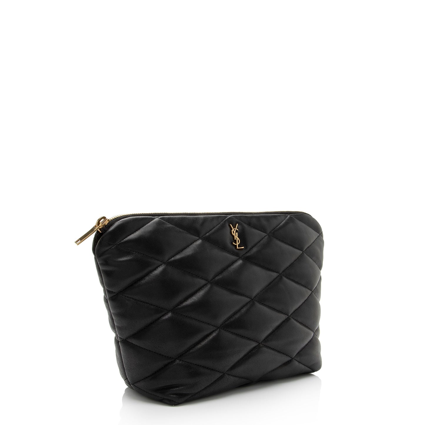 Saint Laurent Lambskin Monogram Sade Pouch 2kkXSR