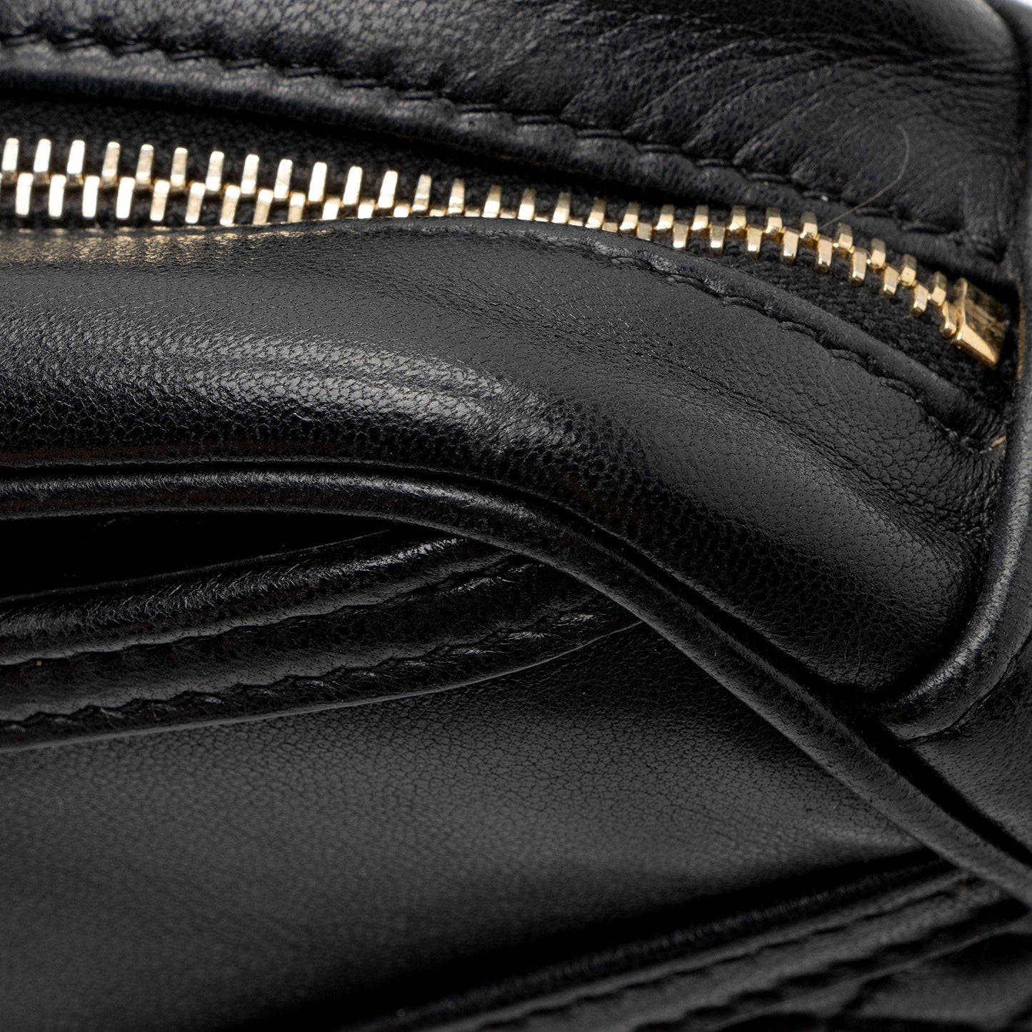 Saint Laurent Lambskin Monogram Victoire Camera Bag 0P9i8L