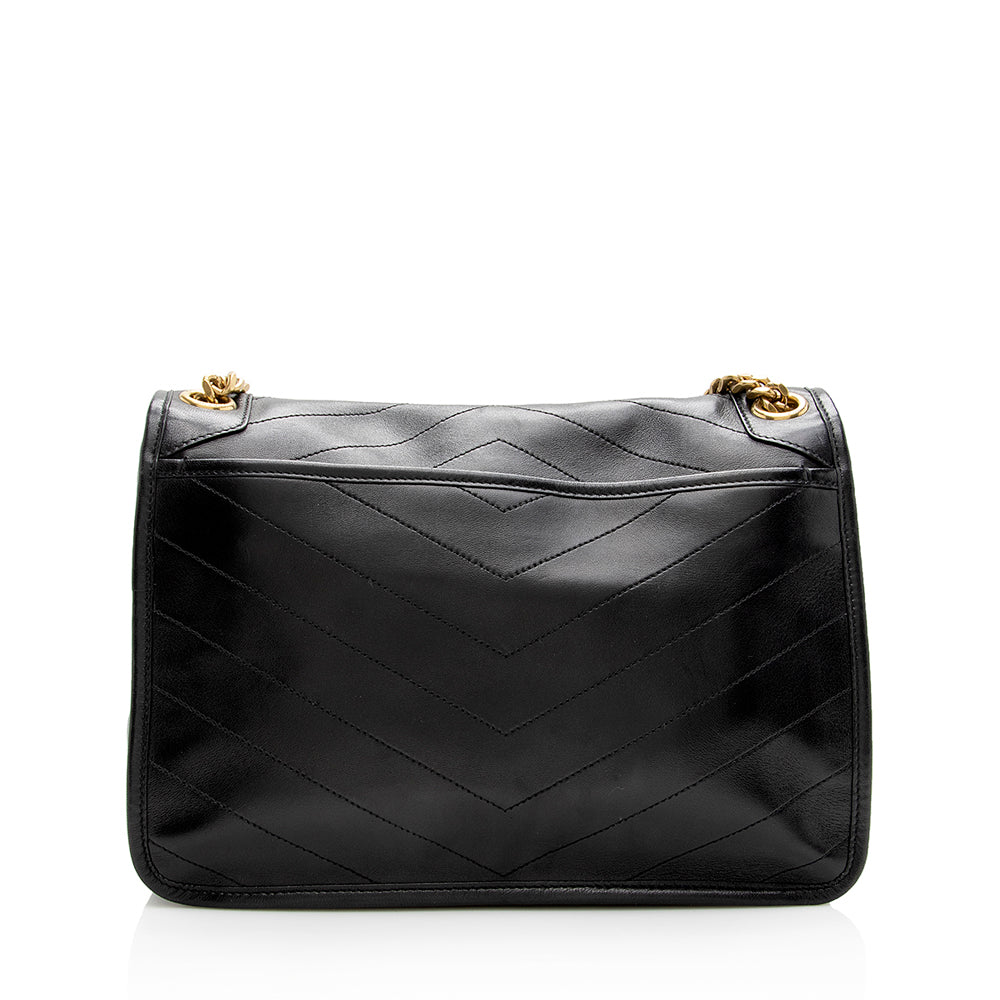 Saint Laurent Lambskin Niki Medium Shoulder Bag 18293