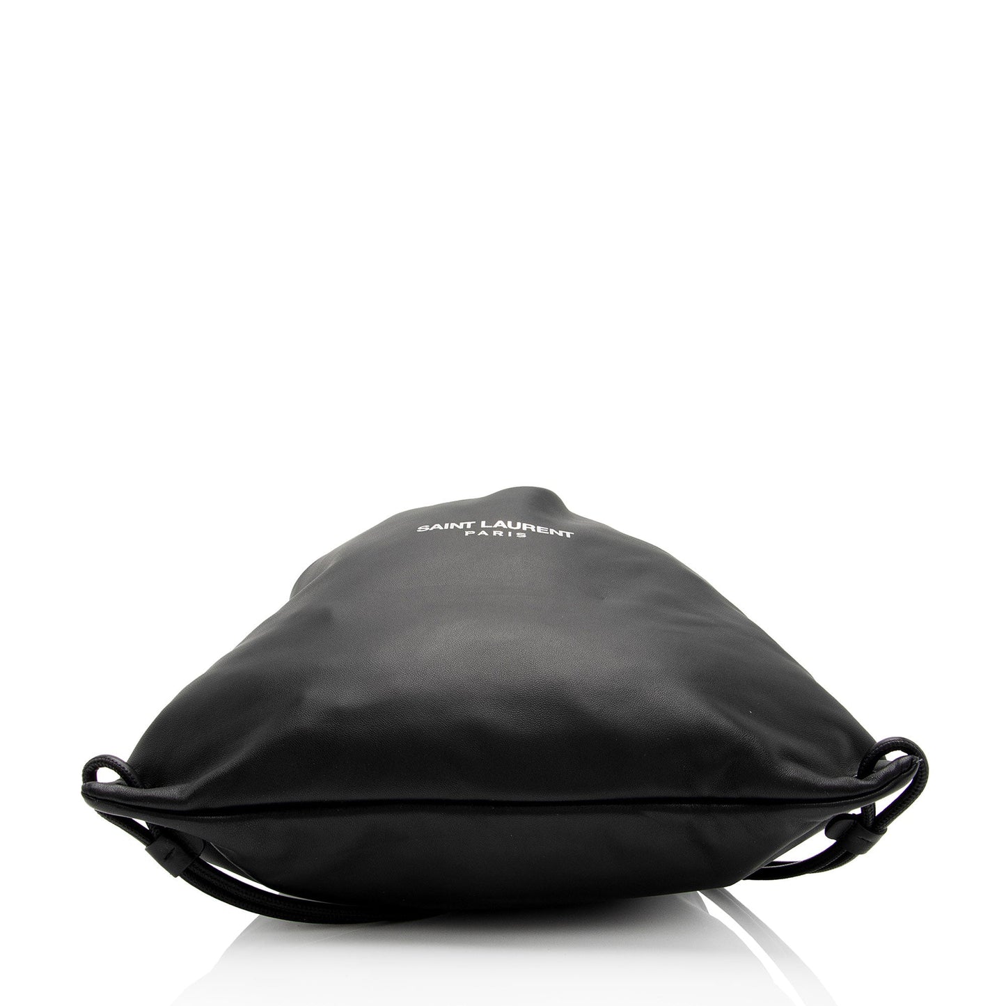 Saint Laurent Lambskin Teddy Drawstring Backpack AWdD6b