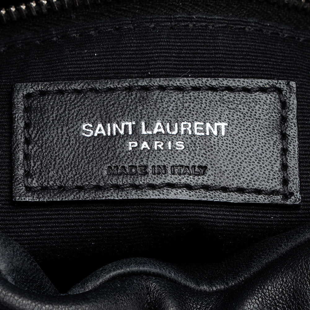 Saint Laurent Lambskin Puffer LouLou Small Shoulder Bag 18672