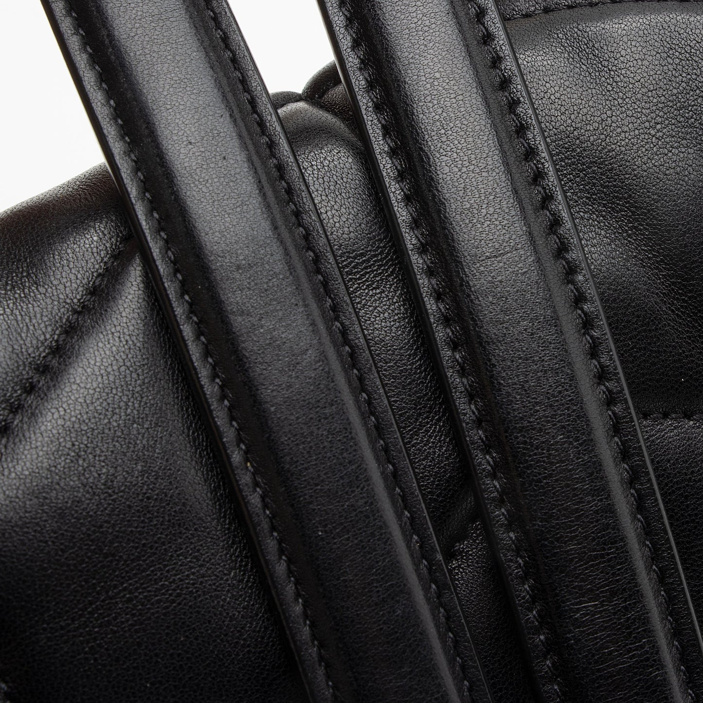 Saint Laurent Lambskin Puffer LouLou Small Shoulder Bag 22808